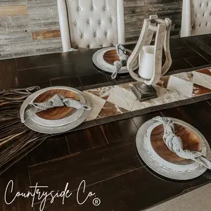 Silverado Cowhide Table Runner