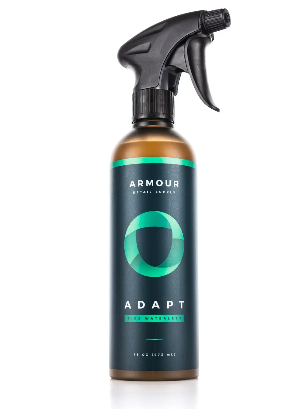 Armour Detail Supply Adapt Waterless Wash & Quick Detailer Liquid - Multi-Use Windshield Cleaner, Streak-Free, UV Protection, Scratch Reducer, Instant Shine, Polished Metals Safe, Silica Resins Formula, Up to 1 Month Protection, Up To One Month, Car Shine