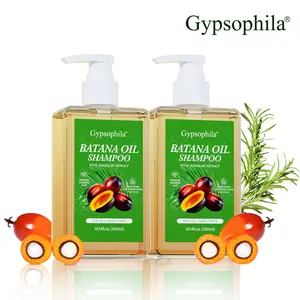 Gypsophila Batana Oil & Rosemary Shampoo (300ml) - Batana Oil Shampoo, Cleansing Herbal Cleanse Formula for Hair Growth, Hair Thinning, Nourishing Volumizing Gentle Daily Haircare Cleanser for Adults, Shampoo Hair Growth