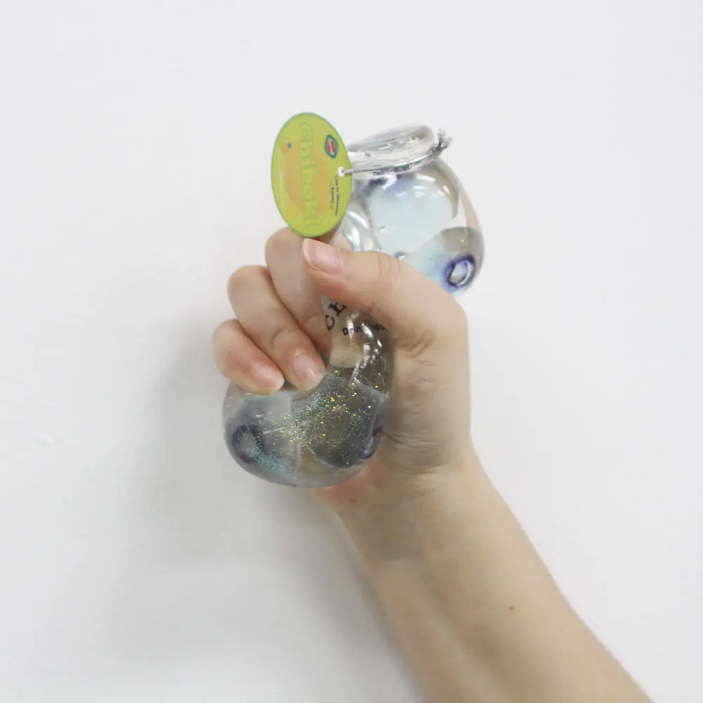 Chiboki Blueberry Bottle Shape Squishy Toy - Slow-Rising, Soft Stress Reliever for DIY Candle & Soap Making Moulds