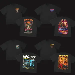 [UFC 327] Jiří Procházka vs. Carlos Ulberg & Joshua Van vs. Tatsuro Taira Fight Night T-Shirt Collection, Vintage UFC 327 Event Tee, MMA Combat Sports Graphic Shirt, Octagon Fighter Streetwear, Cotton Oversized Apparel, Gift for Men & Women