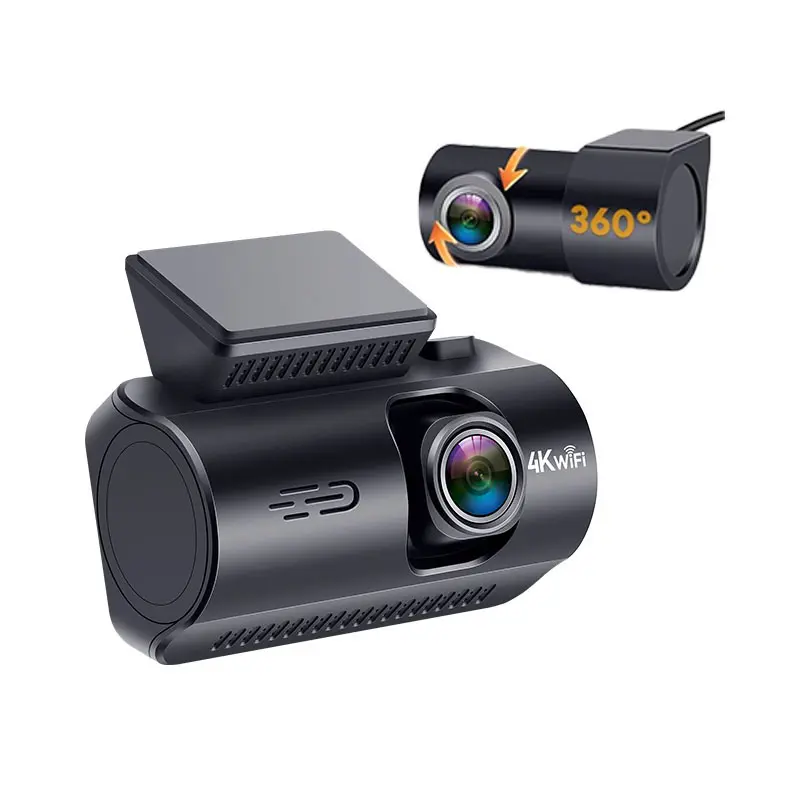 4K UHD Motorcycle Dash Cam, Front and Rear Dual Lens, Night Vision, 5G WiFi, Vibration-Resist Vehicle DVR, Nightvision, Vibrationresist