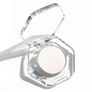 Single Multi-chrome Eyeshadows, Sparkly Shimmer Glitter Eyeshadow, Iridescent Shimmer, Holographic ,Color-shifting, Metallic Iridescent Shimmer Eyeshadow in 10 Shades