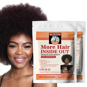 Wins Town Hair Growth Tea - Hair Boost Supplement, Anti-Loss Haircare, 100% Botanical Herbs Natural Supplements, Chinese Herbal Formula for Healthy Follicle Regrowth & Beauty From Within