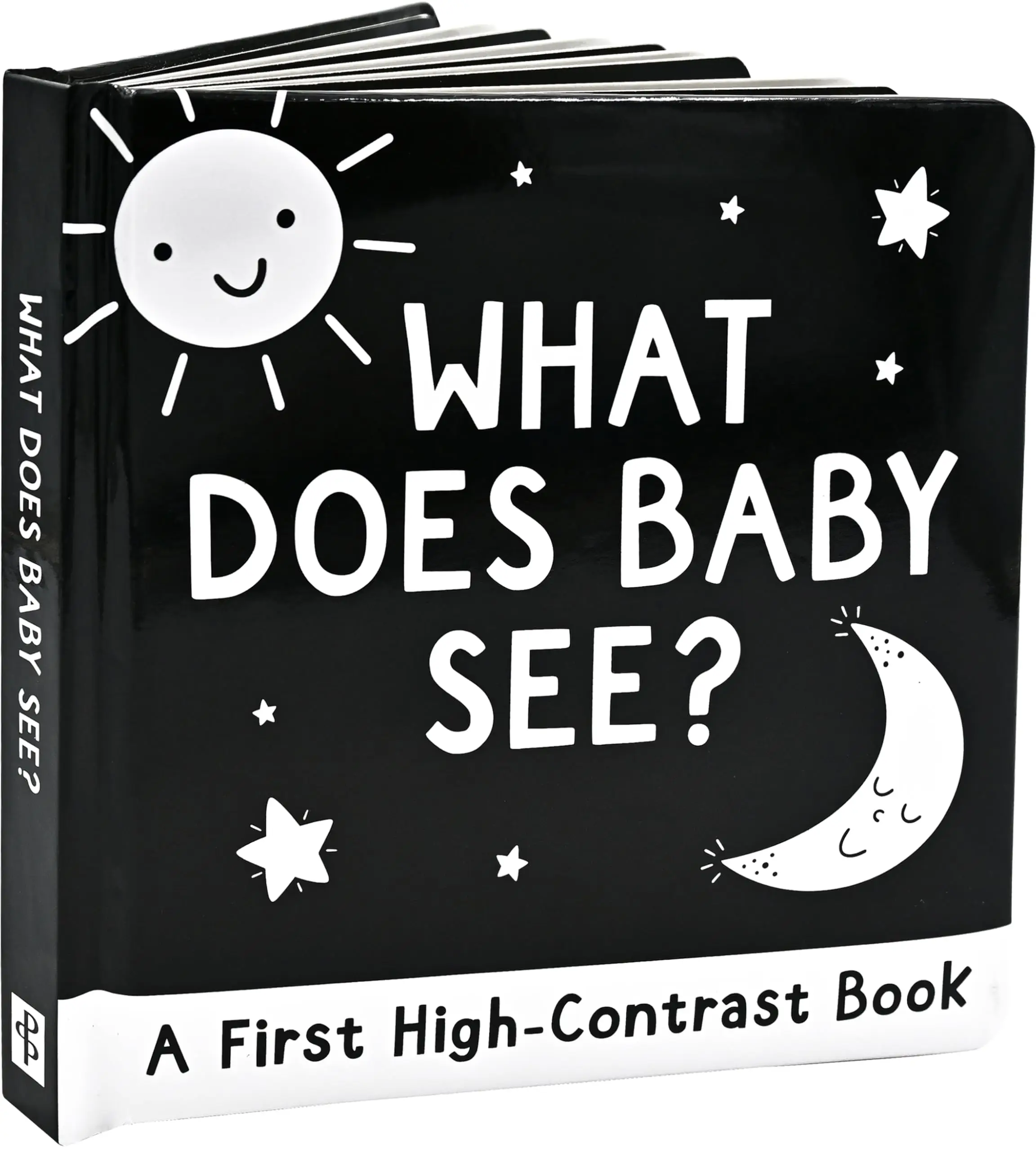 What Does Baby See? a High-Contrast Board Book -- Simon Abbott - Board Book