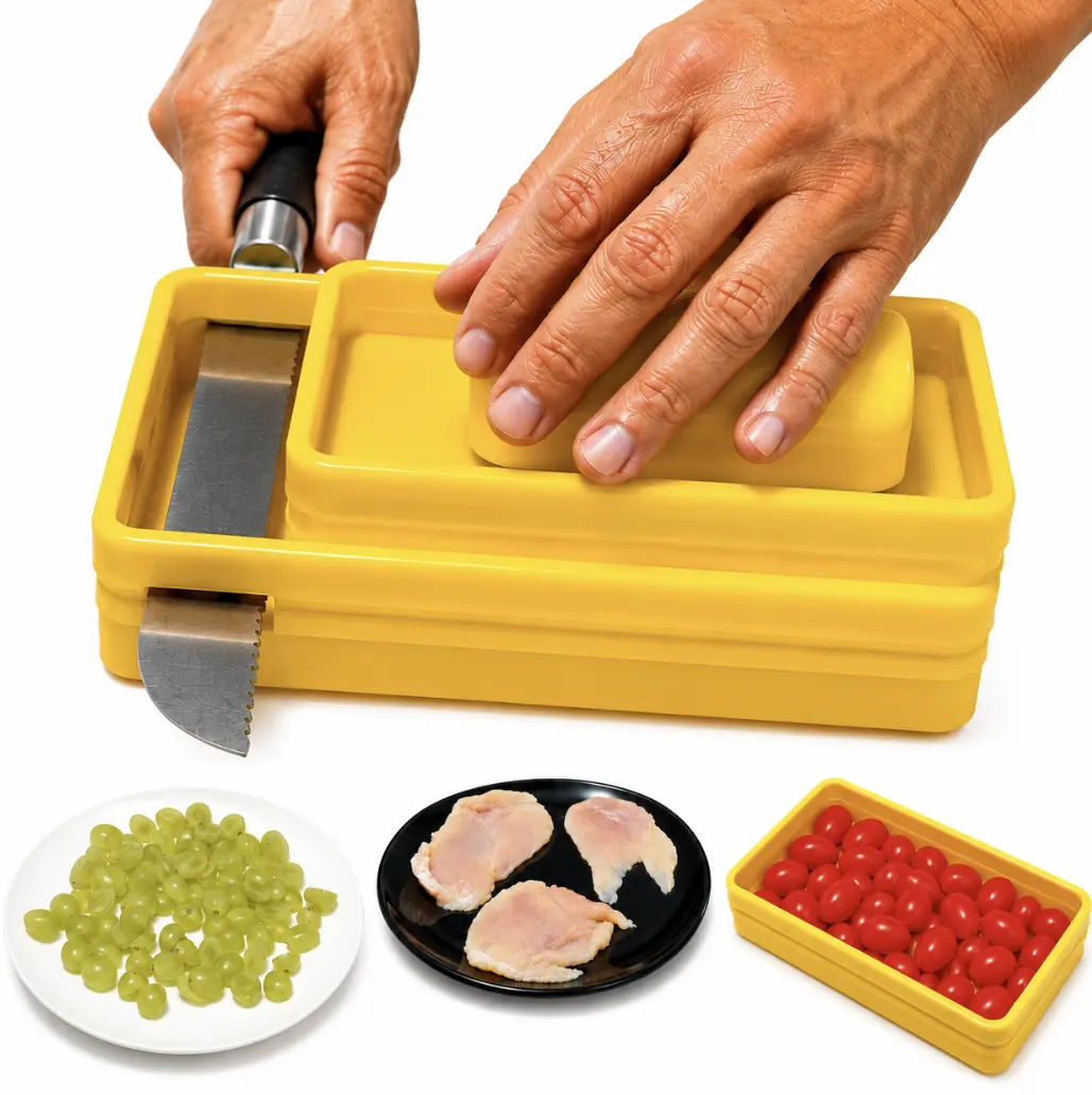 Chicken Slicer for Chicken Breast and Cutlets– Even Thickness Cutter for Cutlets, Meal Prep & Thin Slices | Manual Kitchen Tool