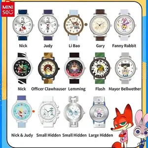 [Gift Season] Zootopia 2.0 Series Watch Collection - Nick Judy Finnick Gary Trendy Campus Style Wristwatch Ideal New Year Festival Gift for Students Friends Valentine Gift for Girlfriend