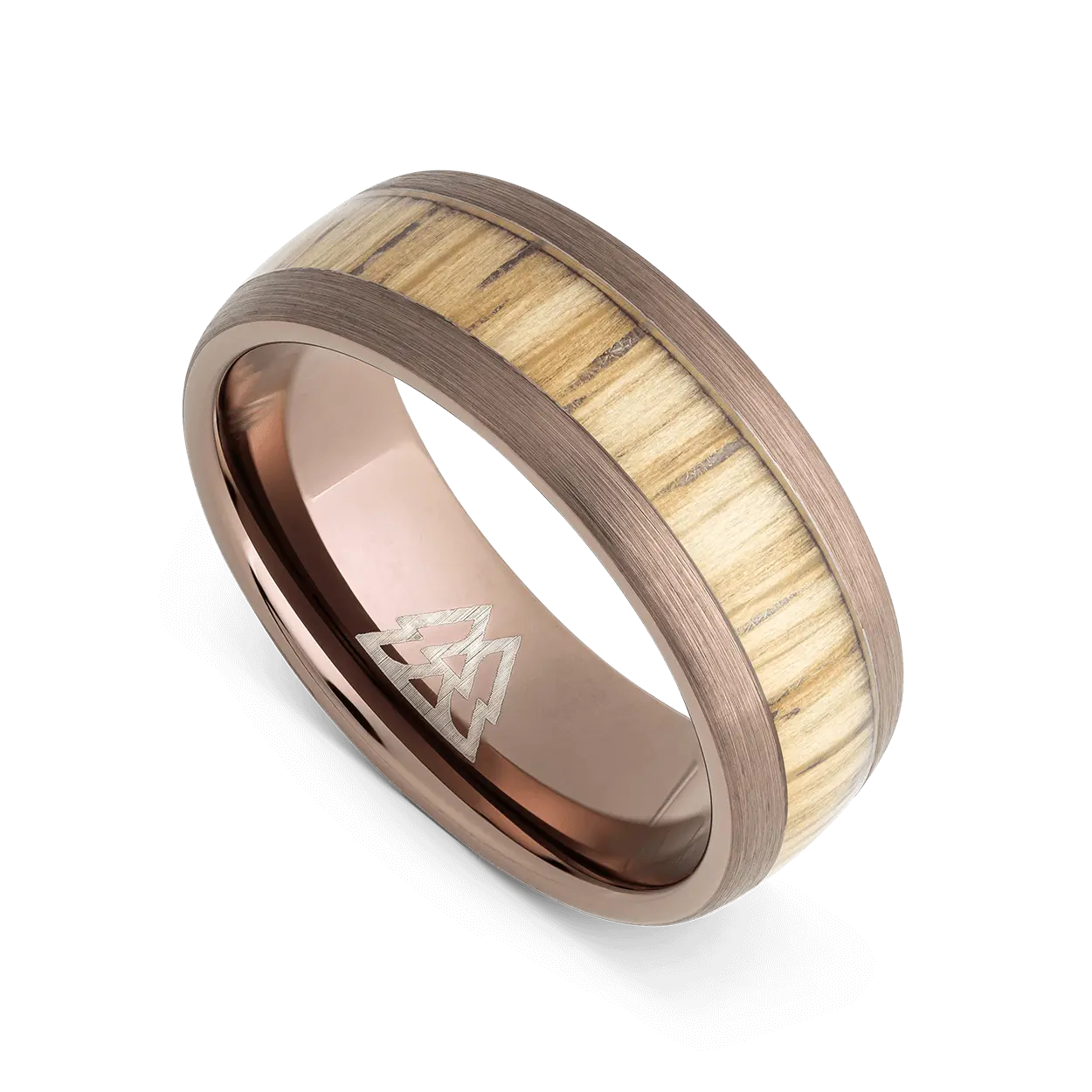 Whiskey Espresso Single Barrel Ring - Elegant Design for Versatile Use