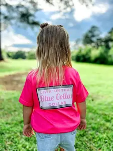 Youth and Adult  Livin’ On That Blue Collar Dollar shirt, back to school shirt, Youth Casual Wear, Gift For Son And Daughter, youth swear, Toddler graphic tees, family matching shirt, holiday shirt, youth clothing