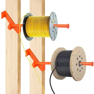 Spool Tools Stud Winder Wire Dispenser for  Load Dispensing of Wire Reels, Coils, Cables, Maximum Load of 300 Pounds (2 Pack)