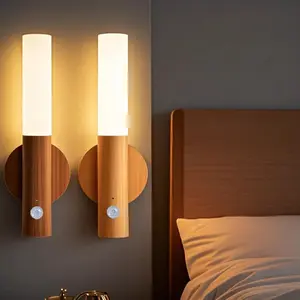 [Intelligent Human Induction LED Night Light ]USB Charging For Bedside Cabinet Home Wardrobe Lighting Motion Sensor Light Led Lamp