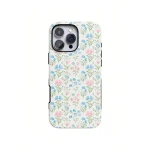 Pastel Garden Sunday Case, Aesthetic Phone Case For IPhone 17 16 15 14 13 12 11 Pro Max Plus Air Screen Protector,FidgetsSuitable For IPhone 17 Air