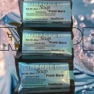 Dipped Soap Field Drip Starter/Travel Kit 3 Best Selling Travel/trial Soap Bars .8 Oz each