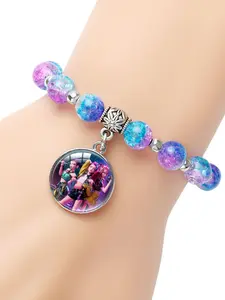 Kpop Demon Hunters bead bracelet, suitable for daily wear, vacation dates, and other occasions, is also a surprising and exquisite small gift, Charms Bracelet