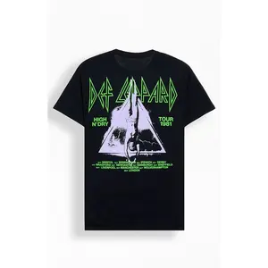PacSun Men's Def Leppard T-Shirt - Multicolor