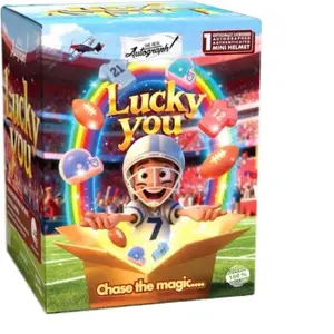 Lucky You Mini Helmets - Officially Licensed Autographed Authentic Mini Helmet for Football Fans