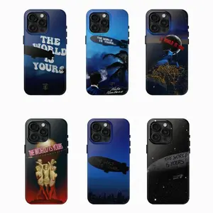 S-Scarface The World Is Yours Phone Case, Tempered Glass Protective Cover, Vintage Movie Quote Case for iPhone 17 16 Pro Max 15 14 13 12 11 Plus X XS XR