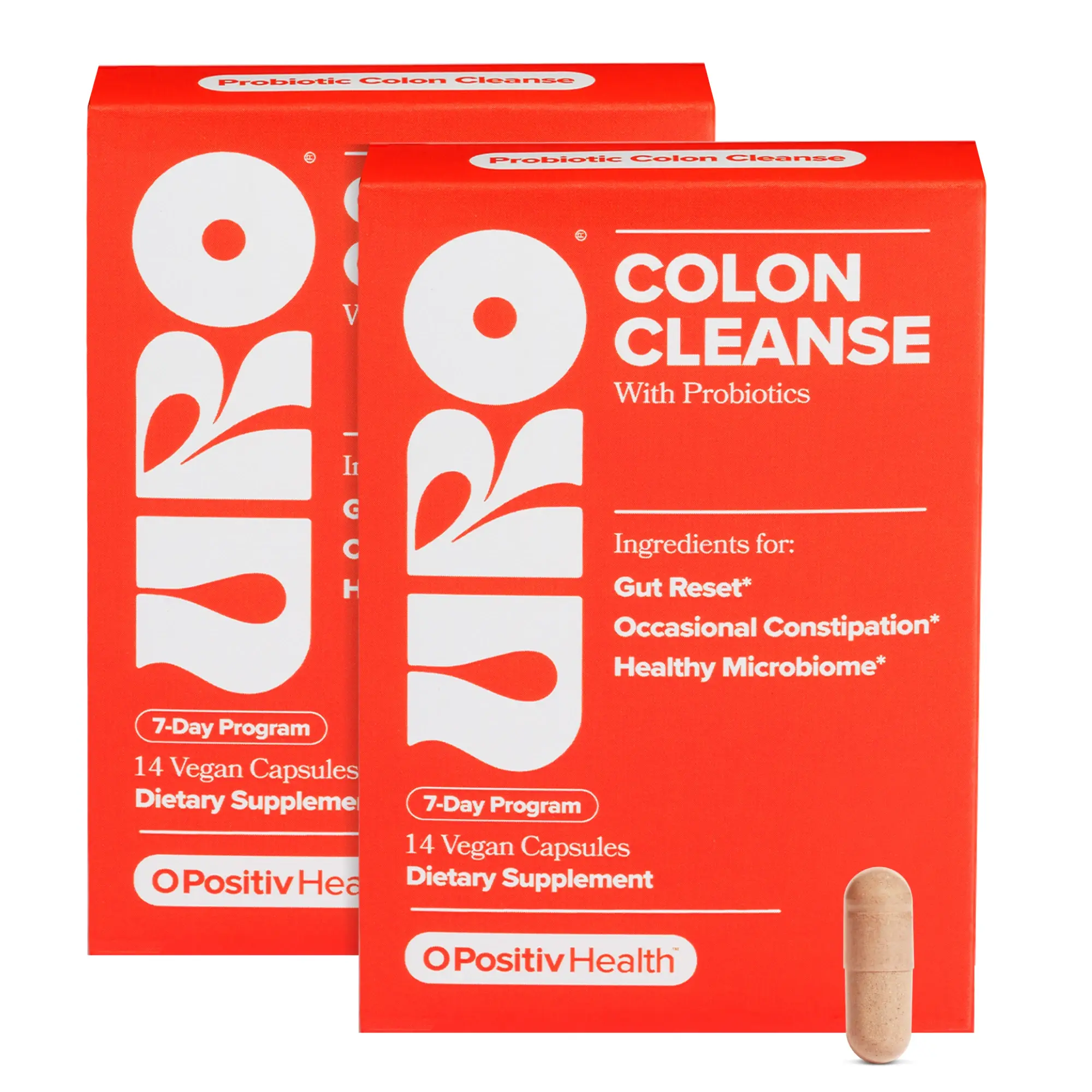 URO Colon Cleanse & Gut Support with Probiotics - 2 pack URO Colon Cleanse & Gut Support with Probiotics - 2 pack
