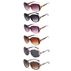 6 Pairs Women's Fox Costume Eyeglasses Fashion Oversized Blackout Glasses with Floral Leopard Prints Anti-Glare Perfect Halloween Christmas Costume Props for Women