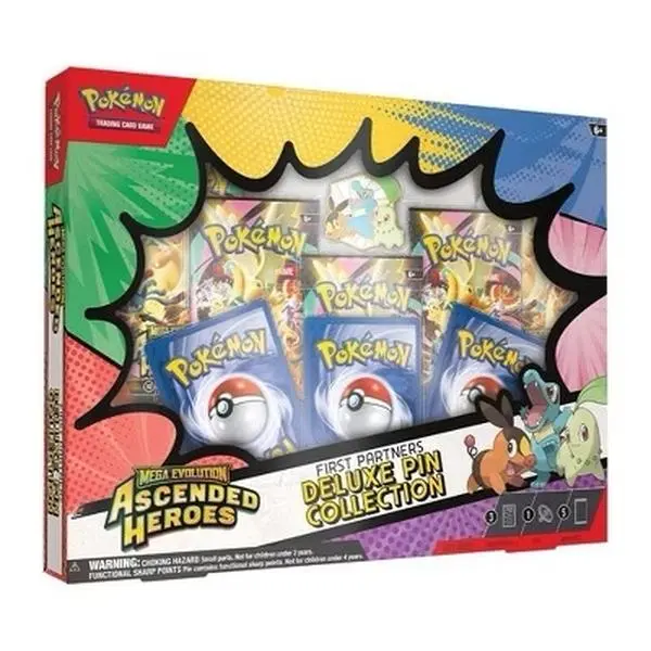 Pokemon First Partners Deluxe Pin Collection
