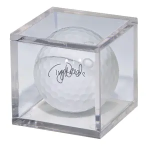 Golf Ball & Mini-Figure Clear Square Display Case
