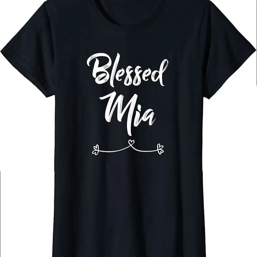 Mia Shirt, Gift Blessed Mia T-shirt