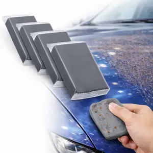 Car Clay Bar 4 Pack 400g, Premium Grade No Scratch Magic Clays Bars Detailing Cleaner Kit Glass Deatil Cleaning with Washing and Adsorption Capacity for Auto SUV,RV,Truck