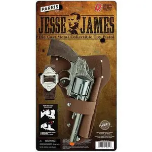 Jesse James Cap Gun Diecast Western Cowboy