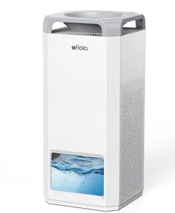 Afloia Humidifier for Bedroom Large Room - Mist Free Evaporative 2 in 1 Humidifier and Air Purifier in One Combo for Home up to 3000ft² with Top Fill 5L Tank/Humidity&Air Quality Sensor/2-24H Timer
