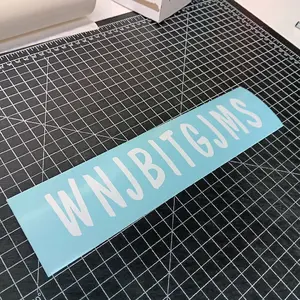 In the Garage Just Makin Sh*t WNJBITGJMS Decal/Sticker - Custom Vinyl Car Sticker, Durable & Easy to Apply, Available in 4-12 Inch Sizes, Perfect for Personal Style