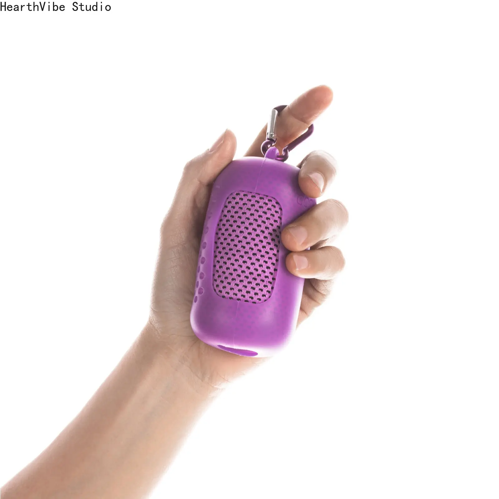 Round Silicone - Purple