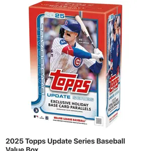 Topps BREAK #35 - PYT (4) 2025 Topps Updated Series Blasters Collectible Baseball Trading Cards