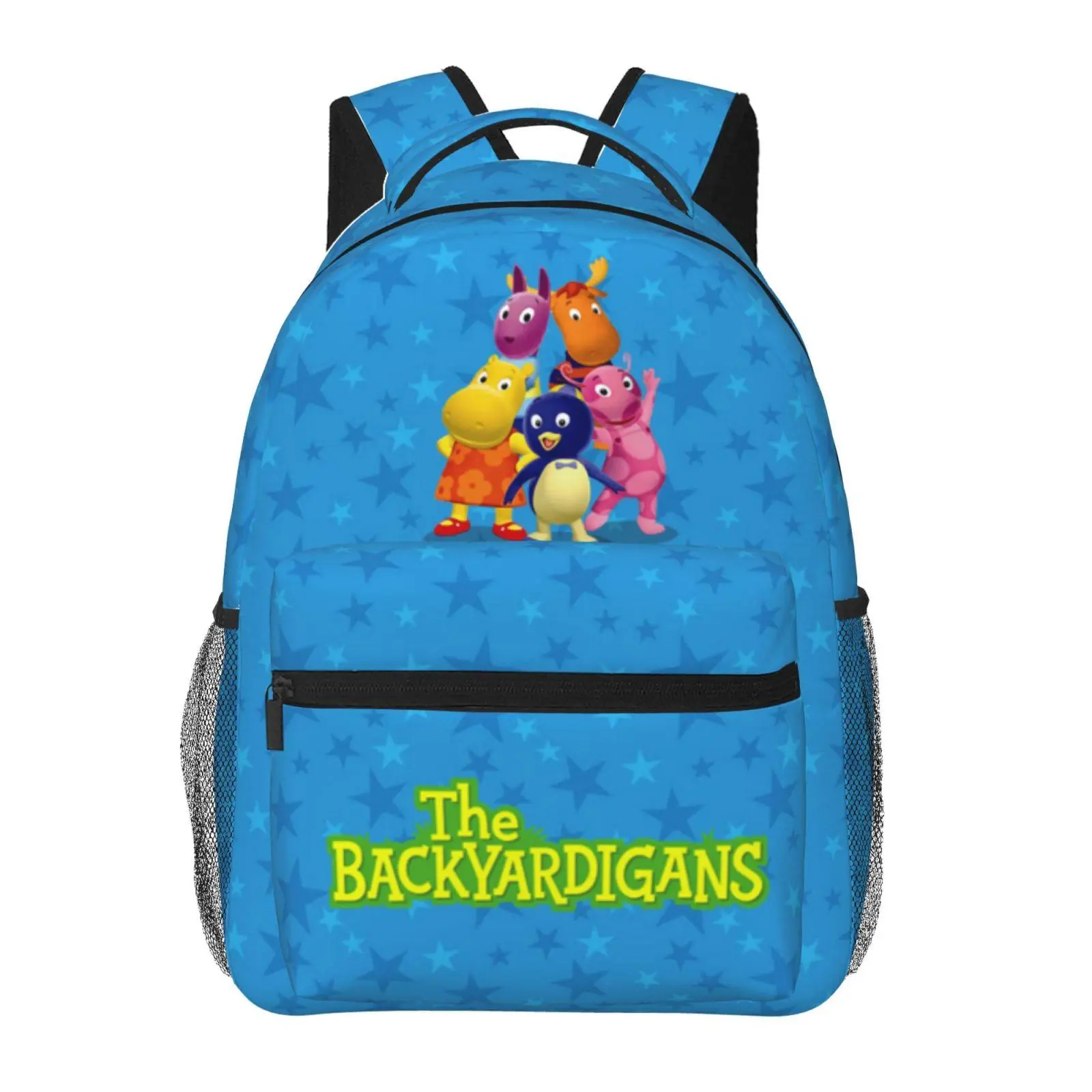 The backyardigans Back to School Backpack Backyardigans Cute Cartoon Print Bookbag for Little Girls The backyardigans merch Lightweight Casual Daypack with Multi Pockets for Kindergarten & Elementary