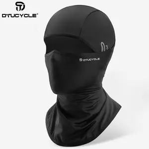 Cycling warm and wind-resistant headgear Ice silk skin-friendly and breathable forehead and neck integrated sunscreen mask Motorcycle liner headgear Windproof Face Mask Outdoor Sports Mask Face Covering