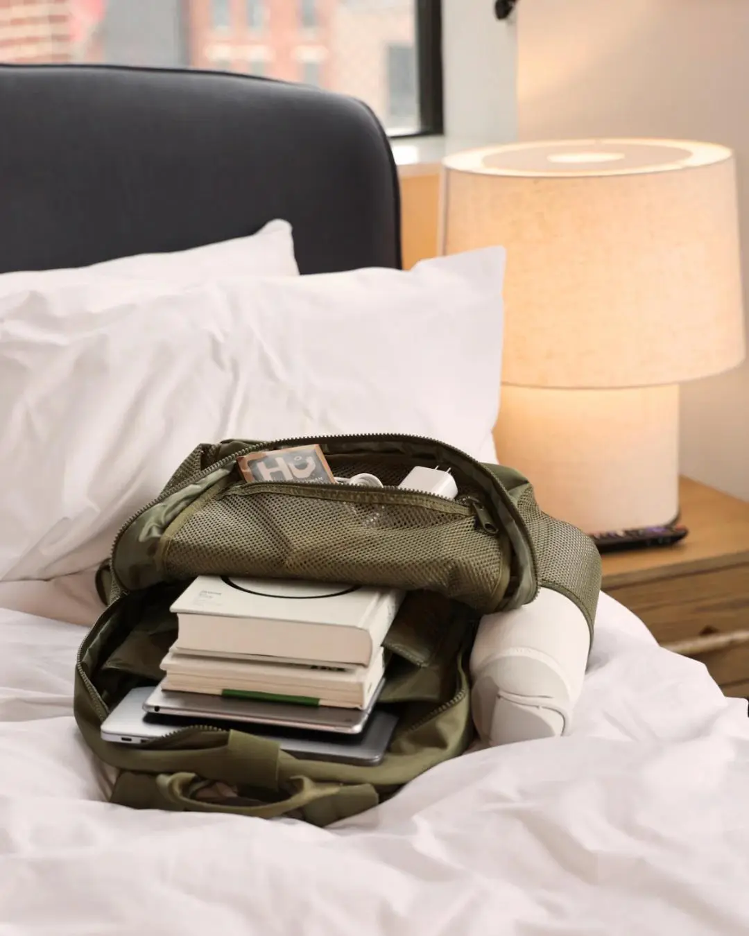 Classic Noa Versatile Backpack- Sustainable and Stylish for Work School or Gym Daily Use