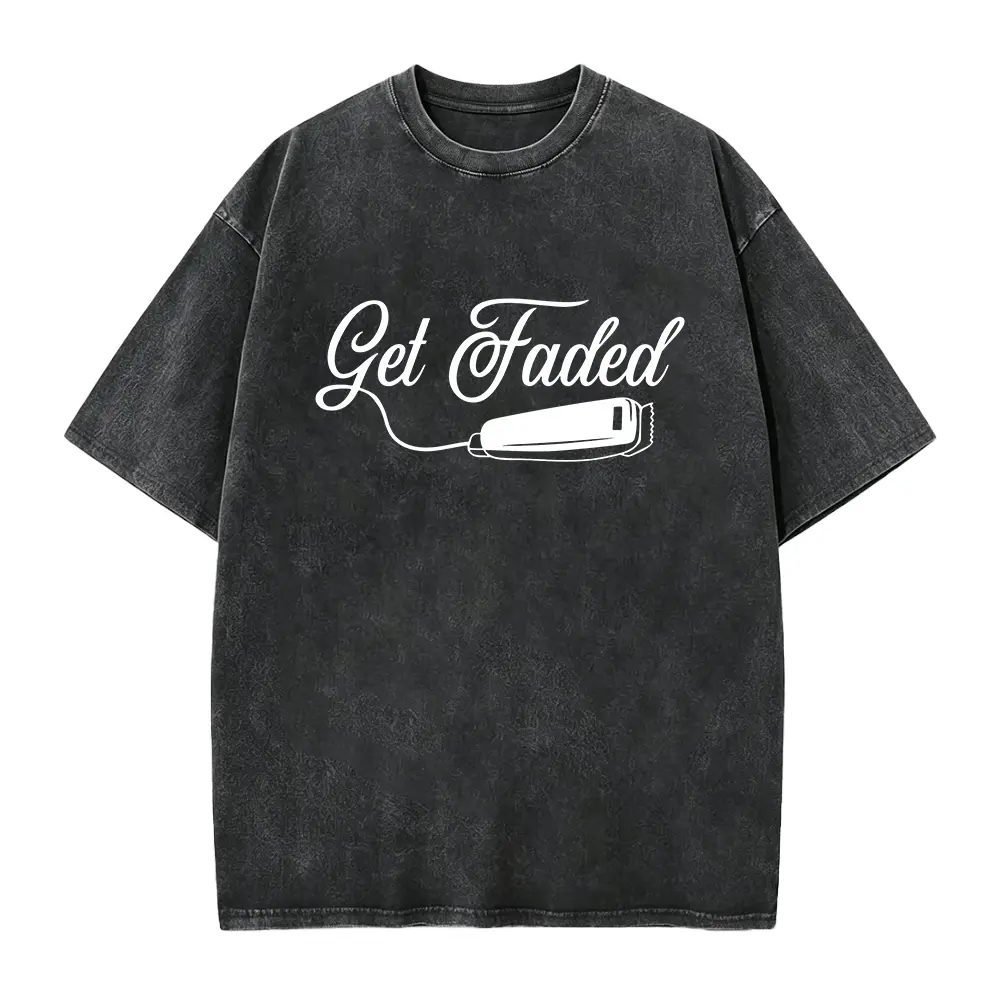 Barber T-Shirt, Barber TShirt, Barber Tee, Funny Barber T Shirt, Get Faded Shirt, Barber Shop Gifts, Vintage Barber, Barber Birthday Present