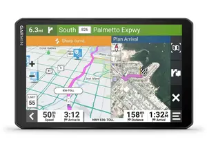 Garmin RV 895, Large, Easy-to-Read 8 GPS RV Navigator, Custom RV Routing, High-Resolution Birdseye Satellite Imagery, Directory of RV Parks and Services, Landscape or Portrait View Display
