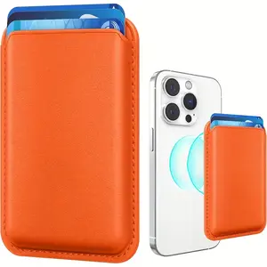 Mag-Safe Wallet Magnetic Wallet for iPhone Lightweight Magnetic Phone Wallet Leather Magnetic Card Holder for iPhone 17/16/15/14 Plus/13/12/11 Pro Max