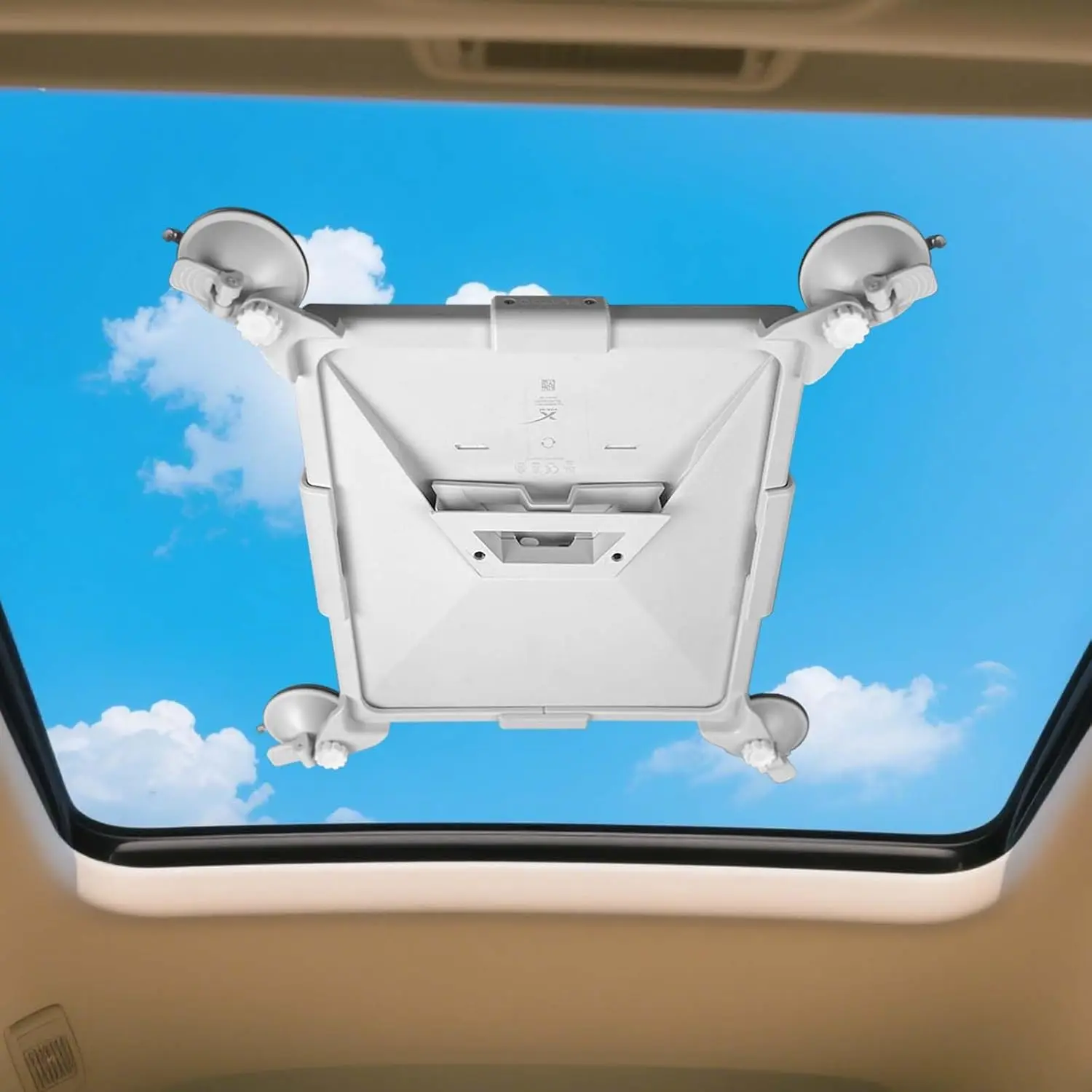 Starlink Mini Mount | Starlink Mini  Mount with  Suction Cup - Secure Kit for  Windows & Sunroofs, 2 Extra Cups for Road Trip RV Boat,   Signal Holder