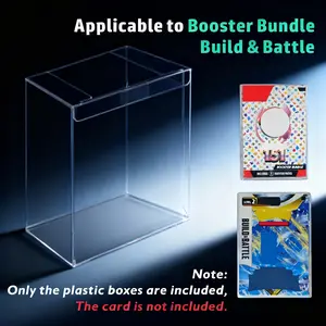 Transparent Pet Display Box Etb Protective Case, Durable Scratch-Resistant, Ideal for Elite Training Boxes, Reliable and Long-Lasting