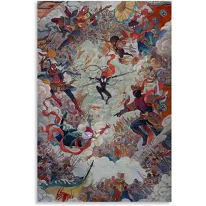 No Framed,  Anime Spider-Man Rumble Spider-Man Wars Poster