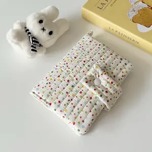A5A6 Handmade Fresh Wave Dot Book Jacket Handbooks Ins Wind Diary Cute DIY Book Jacket Gift For Friend Kawaii Book Cover