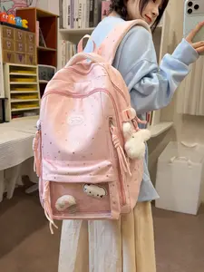 2026 New Sweet Cute Elementary School Backpack, High-Profile Transparent Bag for Middle School, Large Capacity Lightweight Backpack