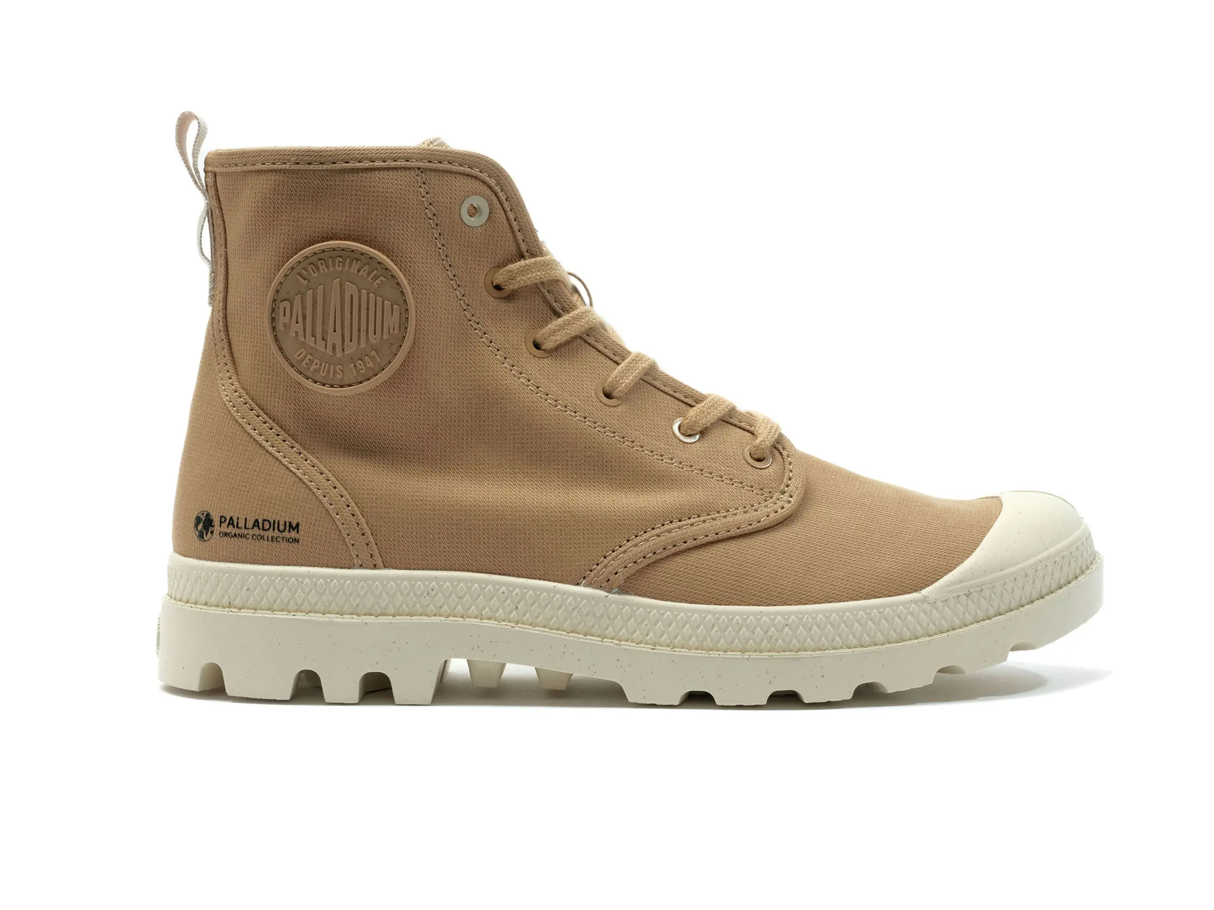 Pampa Hi Zip Organic - Woodlin, Canvas Boots for Men