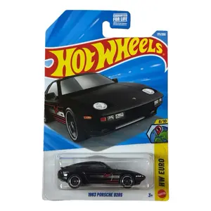 Hot Wheels mainline 1983 Porsche 928S black HW Euro 8/10