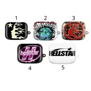 <SHIP FROM US> He.llstar Airpod Case, Trending Street Style Airpods Case Cover For Airpods 1,2,3,4, Airpods Pro 1, 2, 3