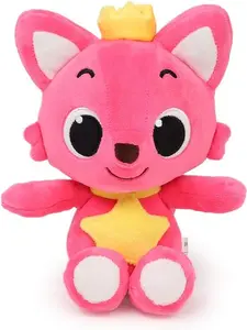 Pinkfong Singing Plush Toy, 11" Stuffed Animal Toys, Interactive Musical Baby Toys for Toddlers, Pinkfong Gifts for Boys & Girls