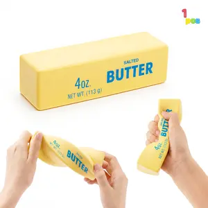 JOYIN Slow Rising Butter Stick Squishy Toy, Stress Balls, Stress Relief & Fidget Toys For Kids and Adults,  Birthday Gifts & Party Favors