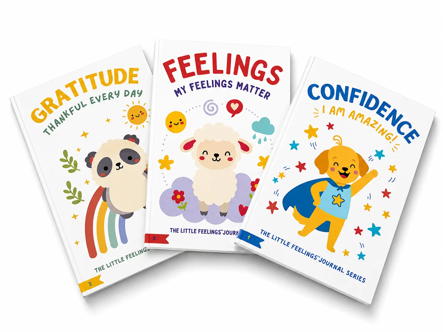The Little Feelings 3-Book Bundle: Guided Keepsake Collection for Kids, Including Writing Journals & Memory Journals, Journals For Writing, Memory Journal