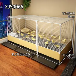 Chicken Cage Encryption Small Chick Poultry Coop Indoor Large Space Quail Duck Hen House Animal Cages for Home Use Chicken Coop Enclosure